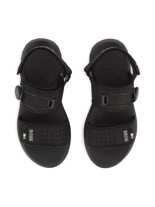 Sandalo tecnico bambino BOSS nero BOSS KIDS | J5281209B